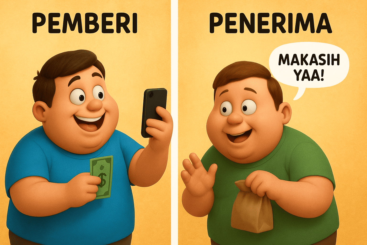 Perbedaan Pemberi & Penerima: Siapa yang Lebih Hebat, yang Ngasih atau yang Dikasih?